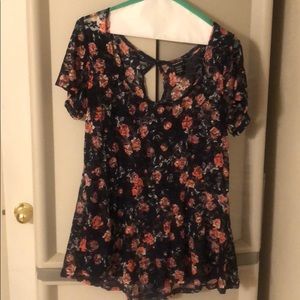 Torrid peplum top